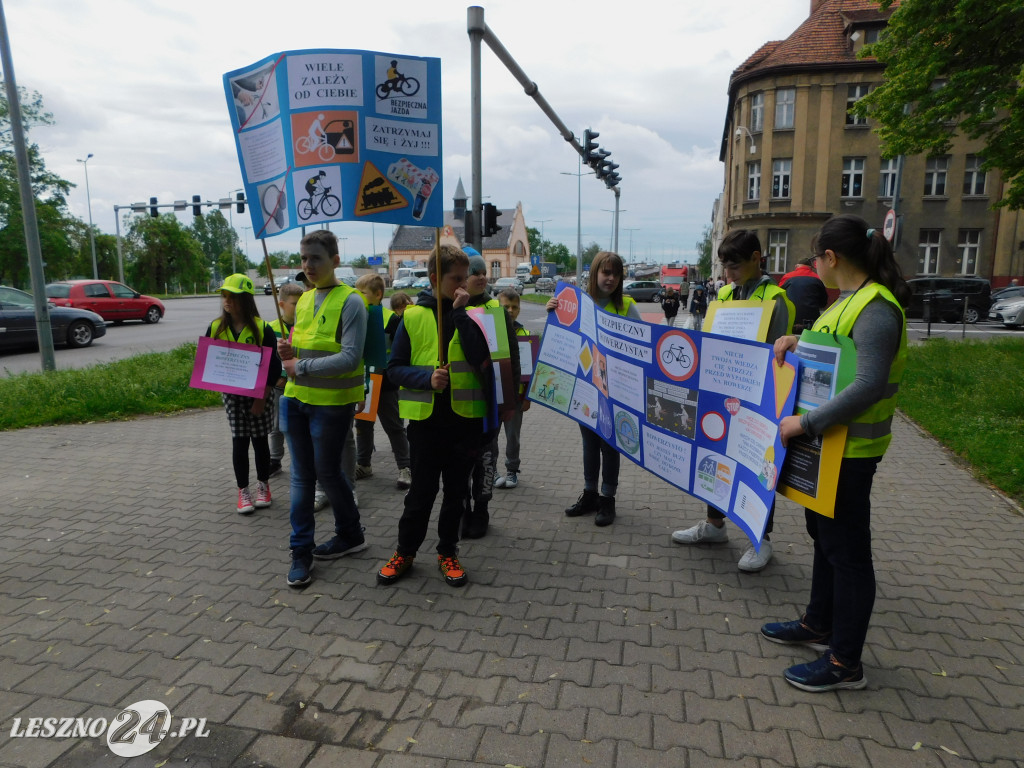 Wspólna akcja policji i SP nr 1
