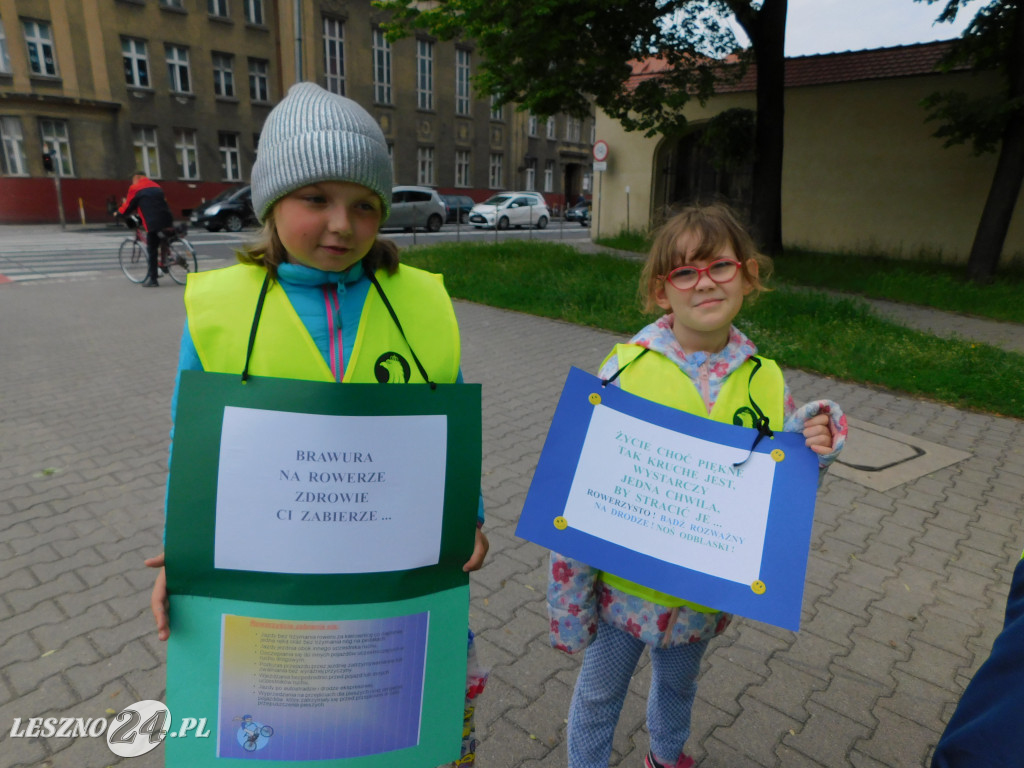 Wspólna akcja policji i SP nr 1