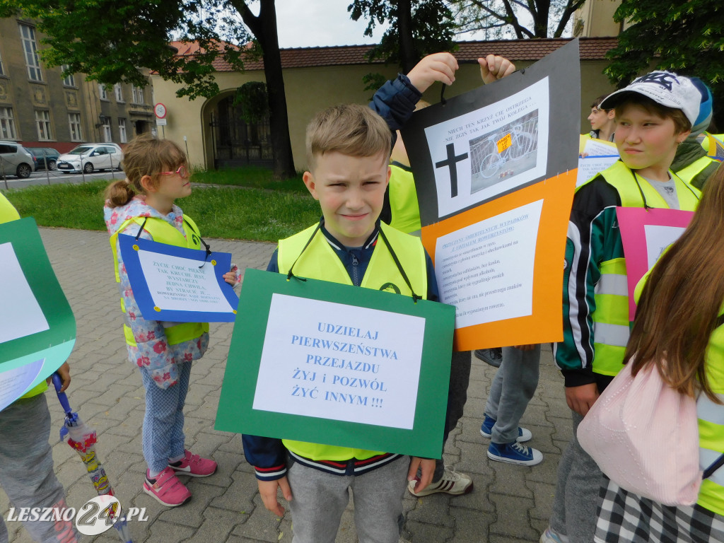 Wspólna akcja policji i SP nr 1