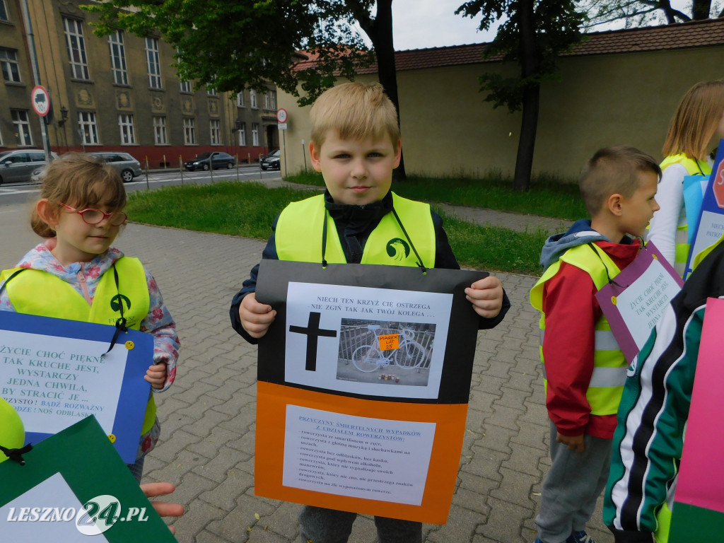 Wspólna akcja policji i SP nr 1
