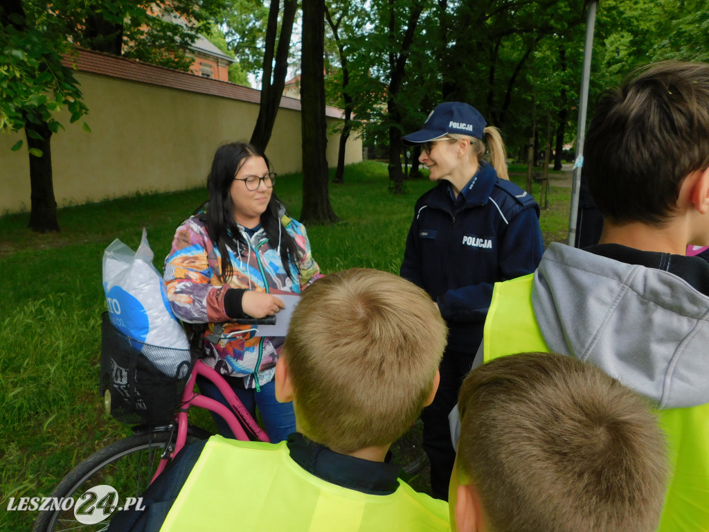 Wspólna akcja policji i SP nr 1