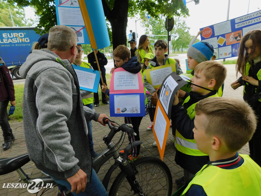 Wspólna akcja policji i SP nr 1