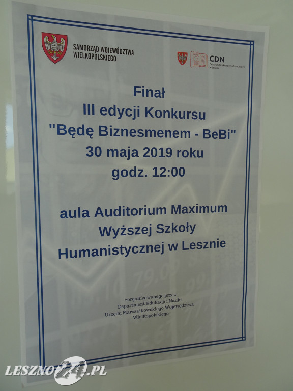 Finał konkursu Będę Biznesmenem