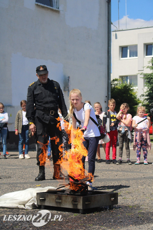Dzieci w akademii bezpieczeństwa