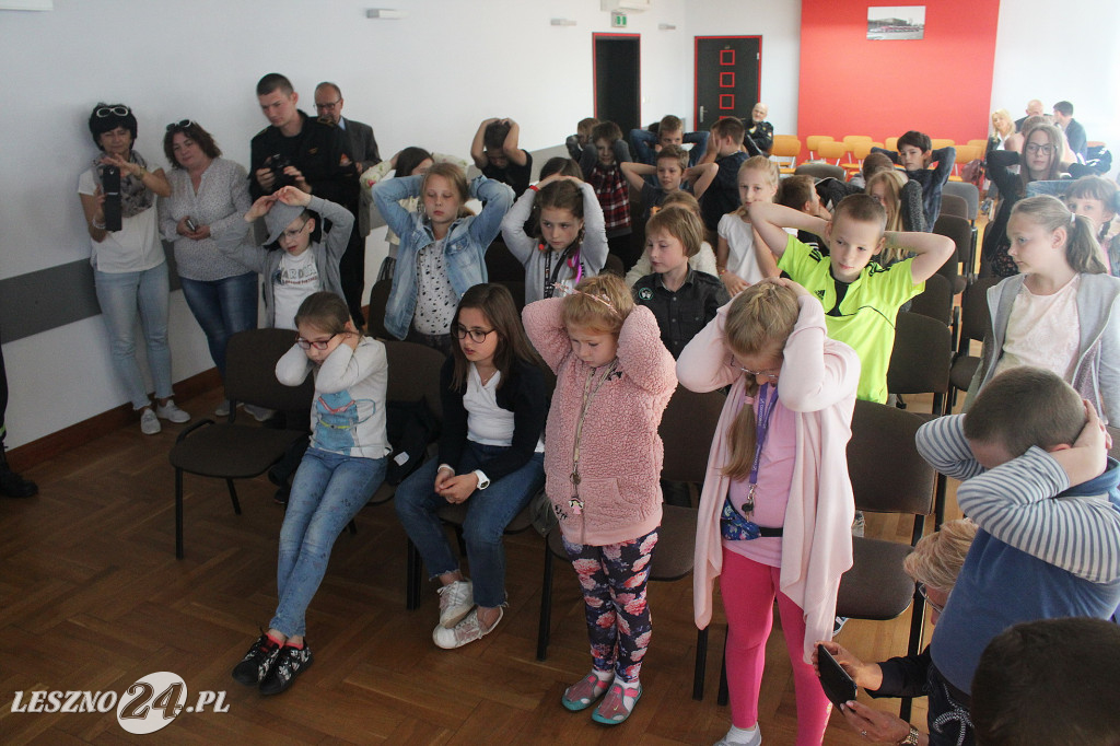 Dzieci w akademii bezpieczeństwa