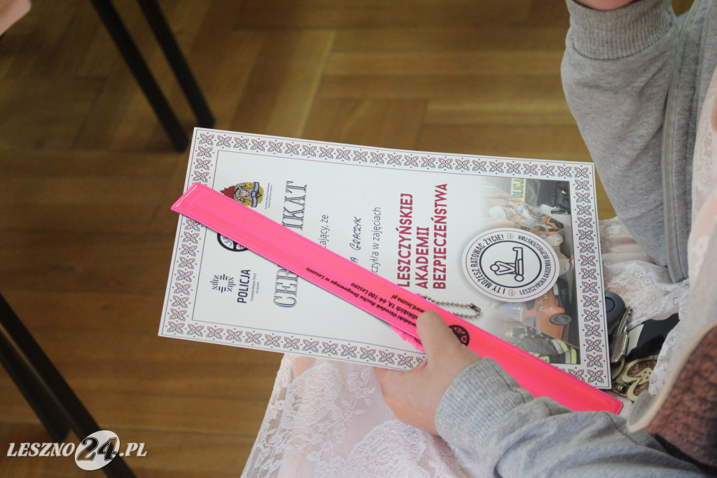 Dzieci w akademii bezpieczeństwa