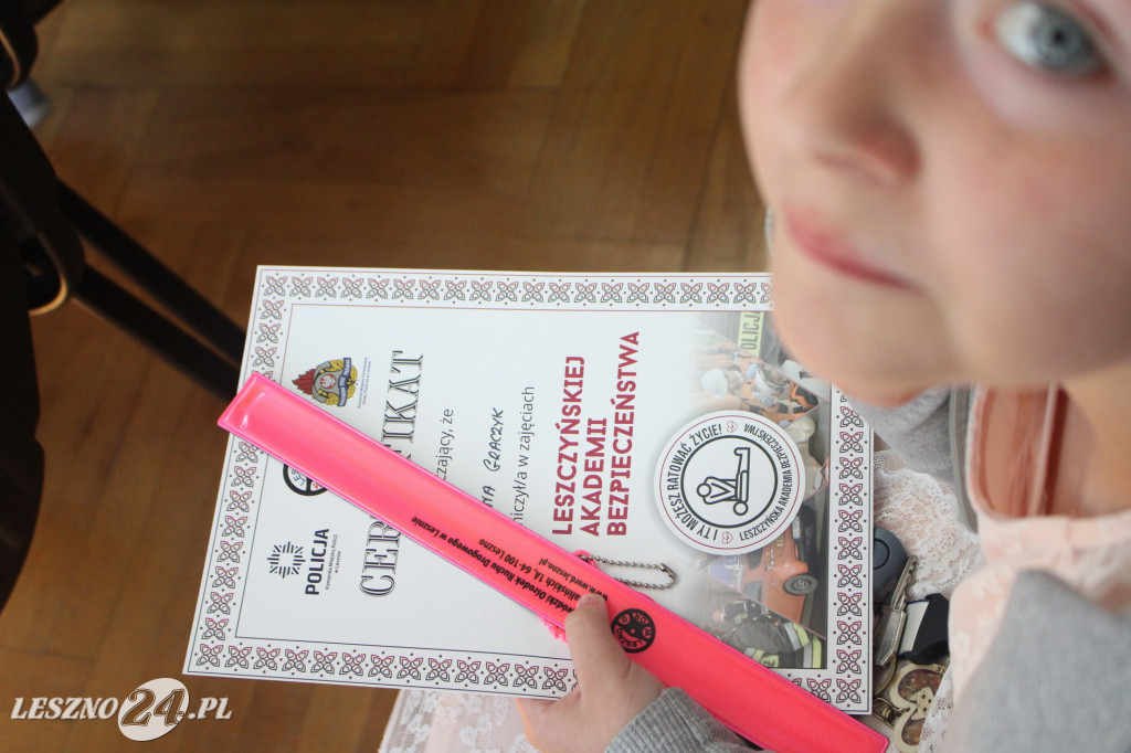 Dzieci w akademii bezpieczeństwa