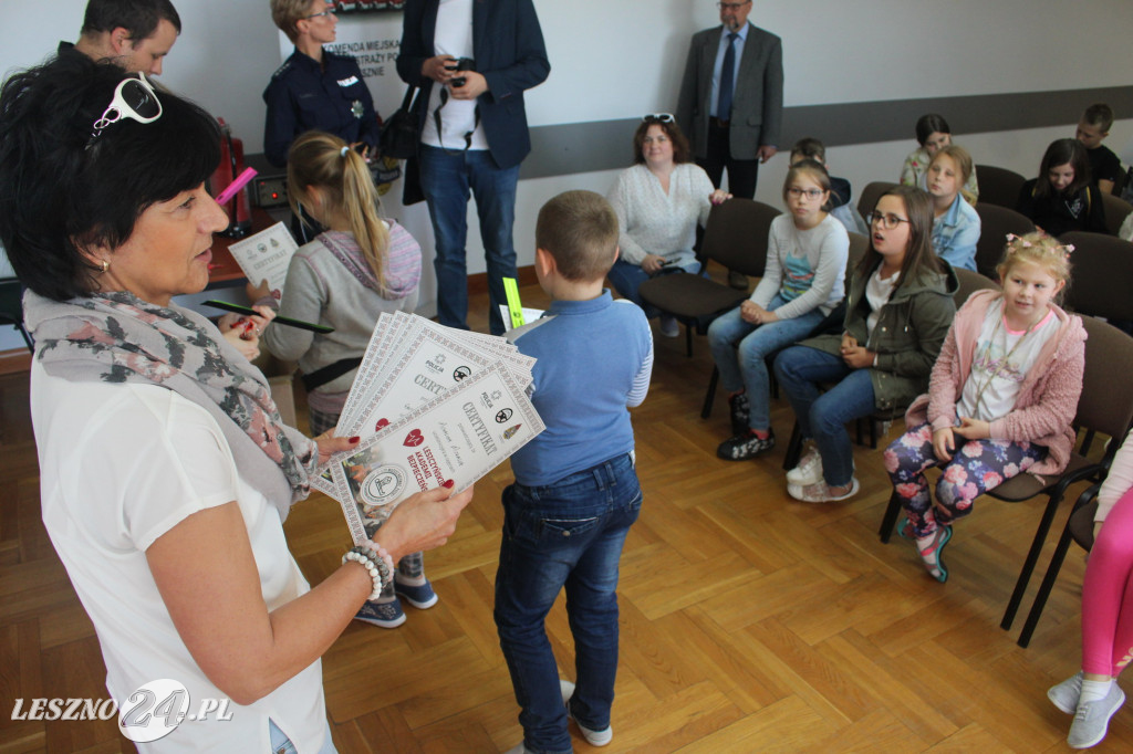 Dzieci w akademii bezpieczeństwa