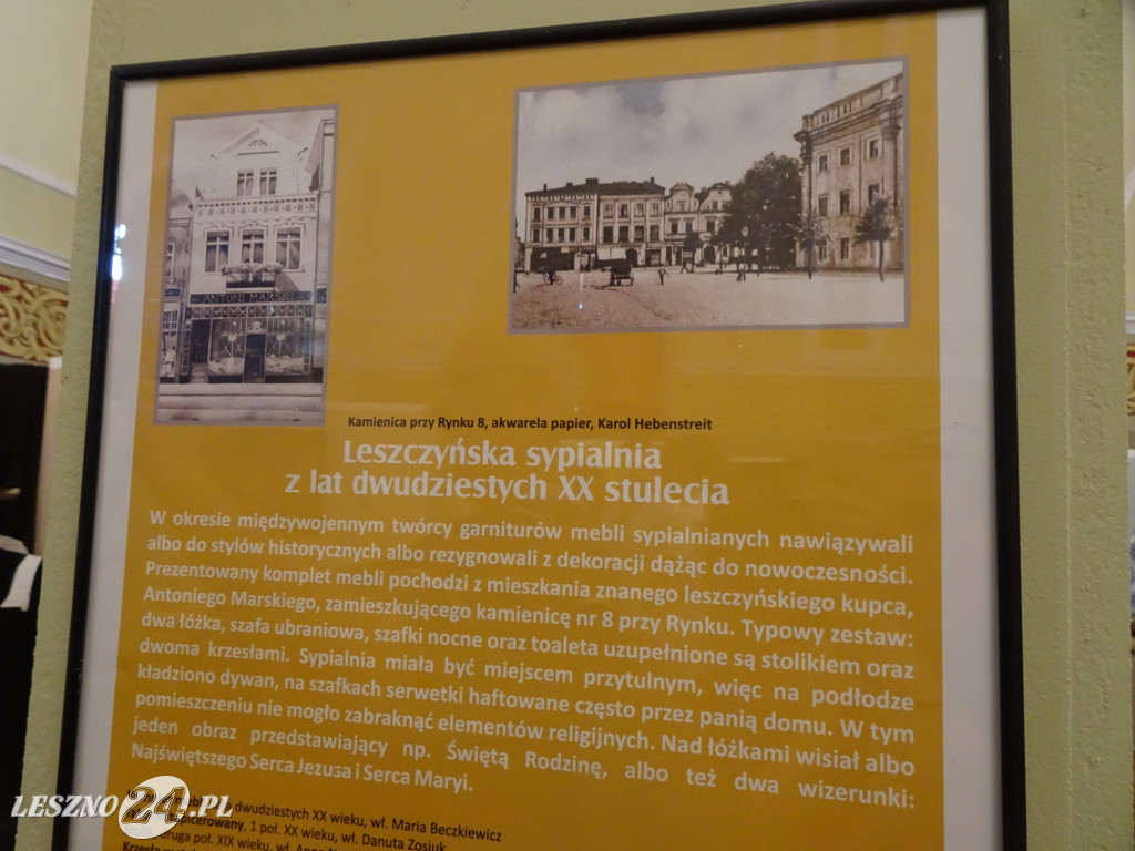 Leszczyńskie sypialnie w synagodze