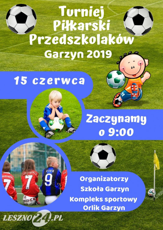 VII Turniej Piłki Nożnej Przedszkolaków w Garzynie.