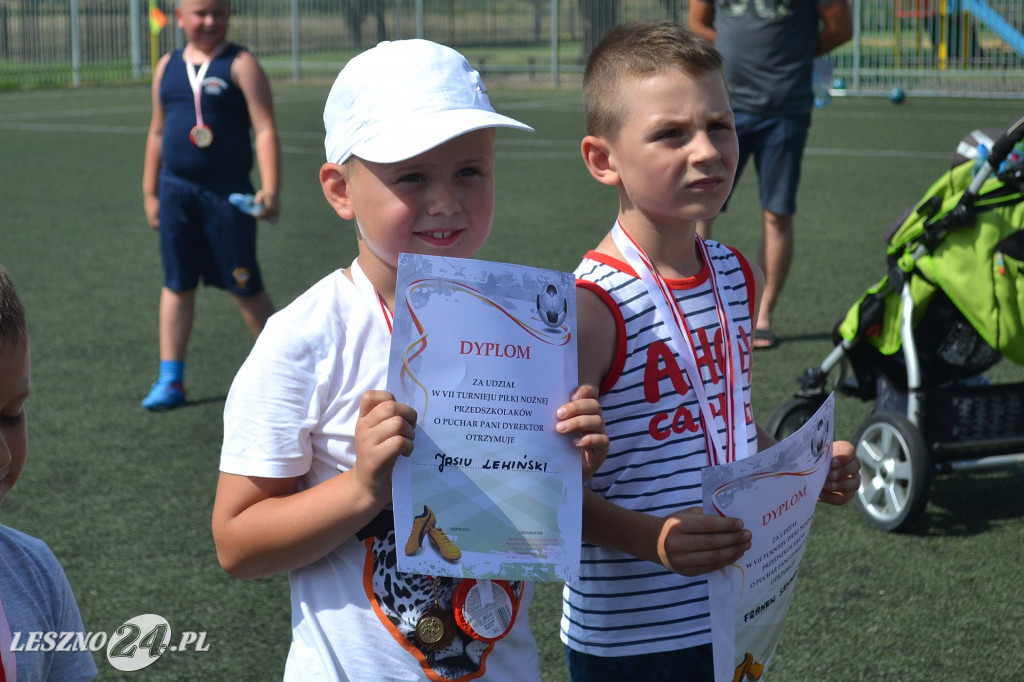 VII Turniej Piłki Nożnej Przedszkolaków w Garzynie.