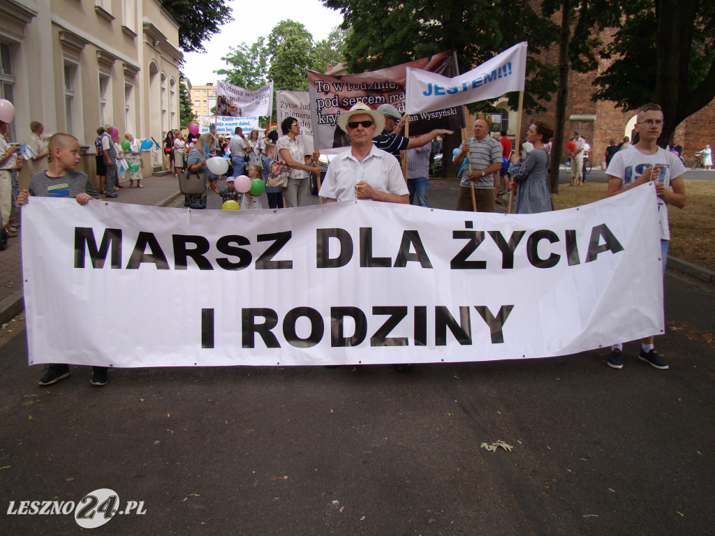 Marsz dla życia i rodziny w Lesznie