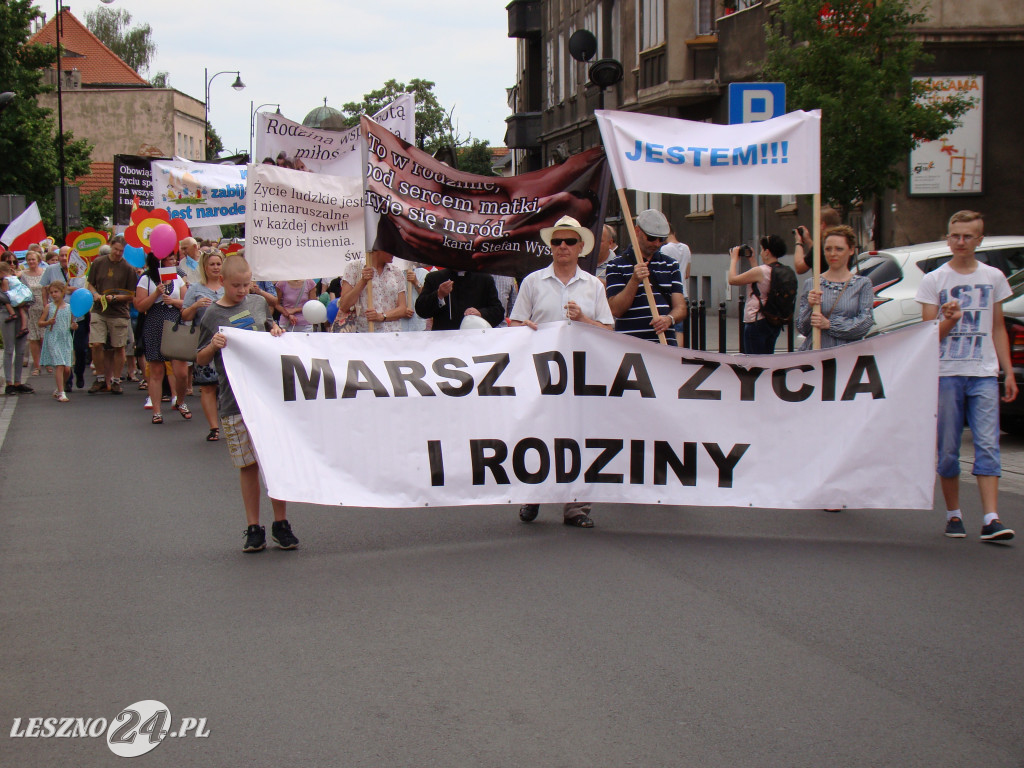 Marsz dla życia i rodziny w Lesznie
