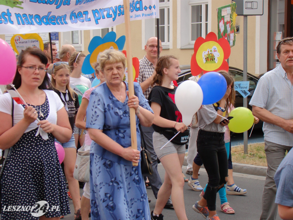 Marsz dla życia i rodziny w Lesznie
