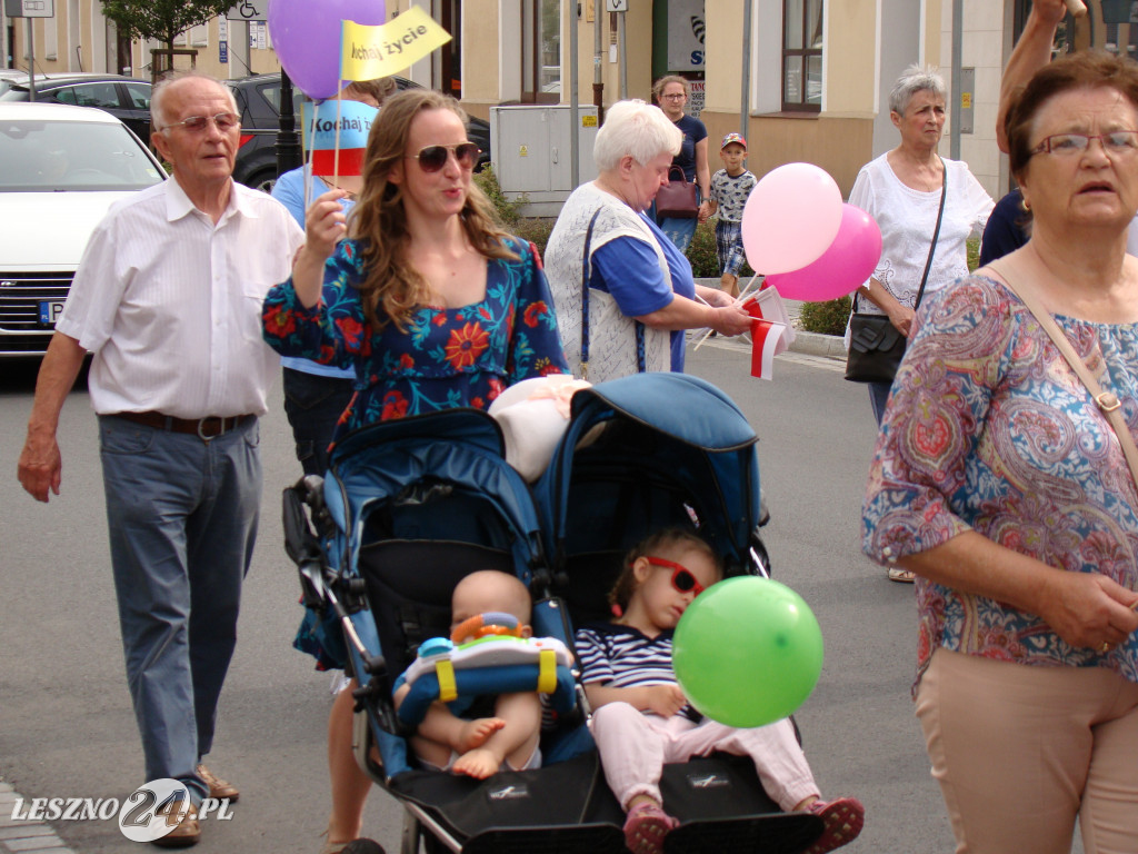 Marsz dla życia i rodziny w Lesznie