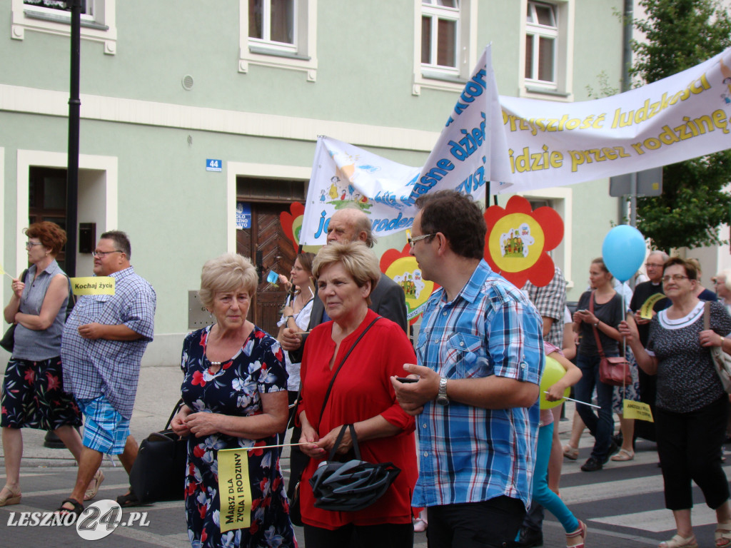 Marsz dla życia i rodziny w Lesznie