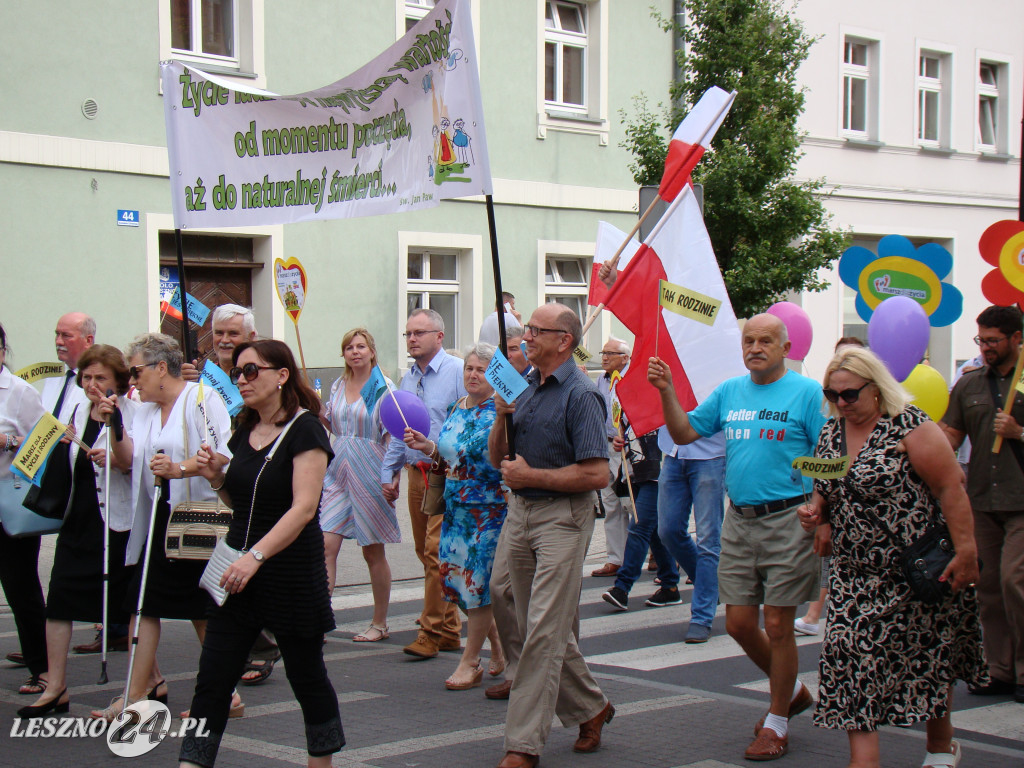 Marsz dla życia i rodziny w Lesznie