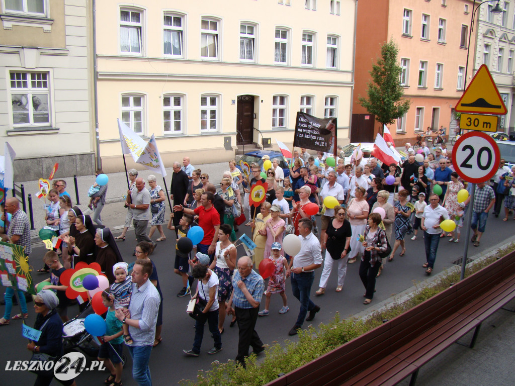 Marsz dla życia i rodziny w Lesznie