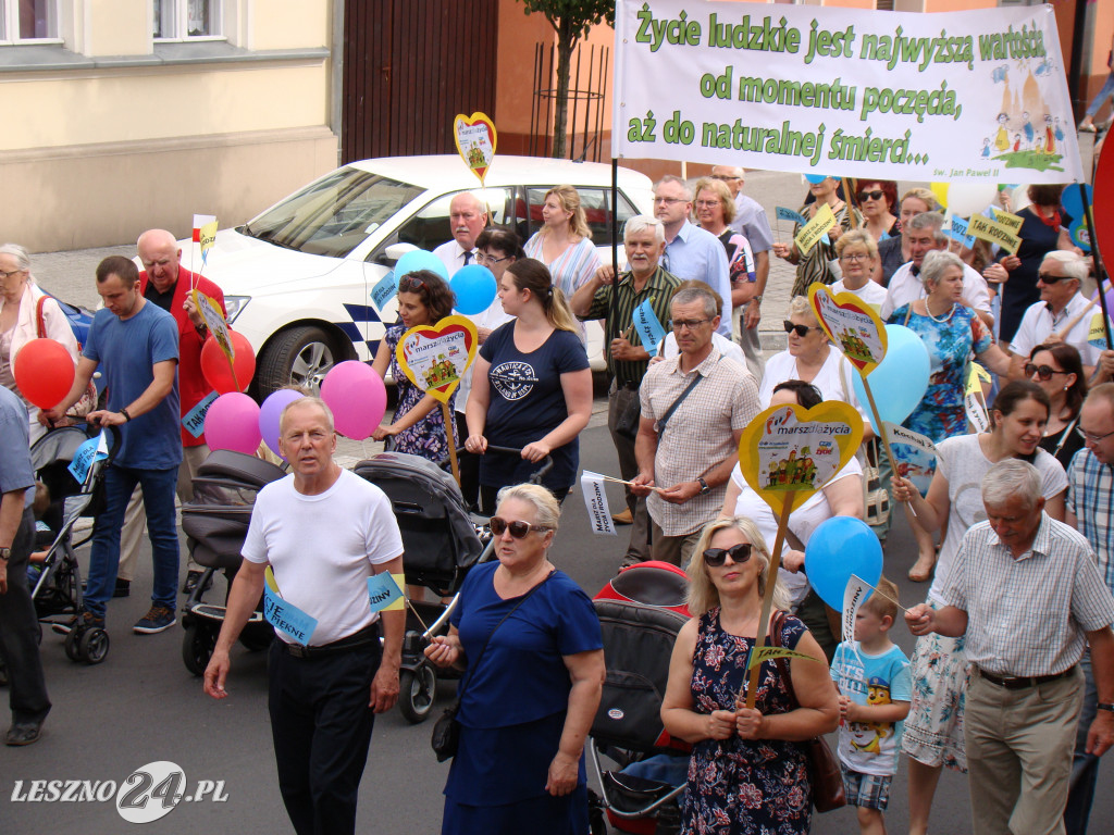 Marsz dla życia i rodziny w Lesznie