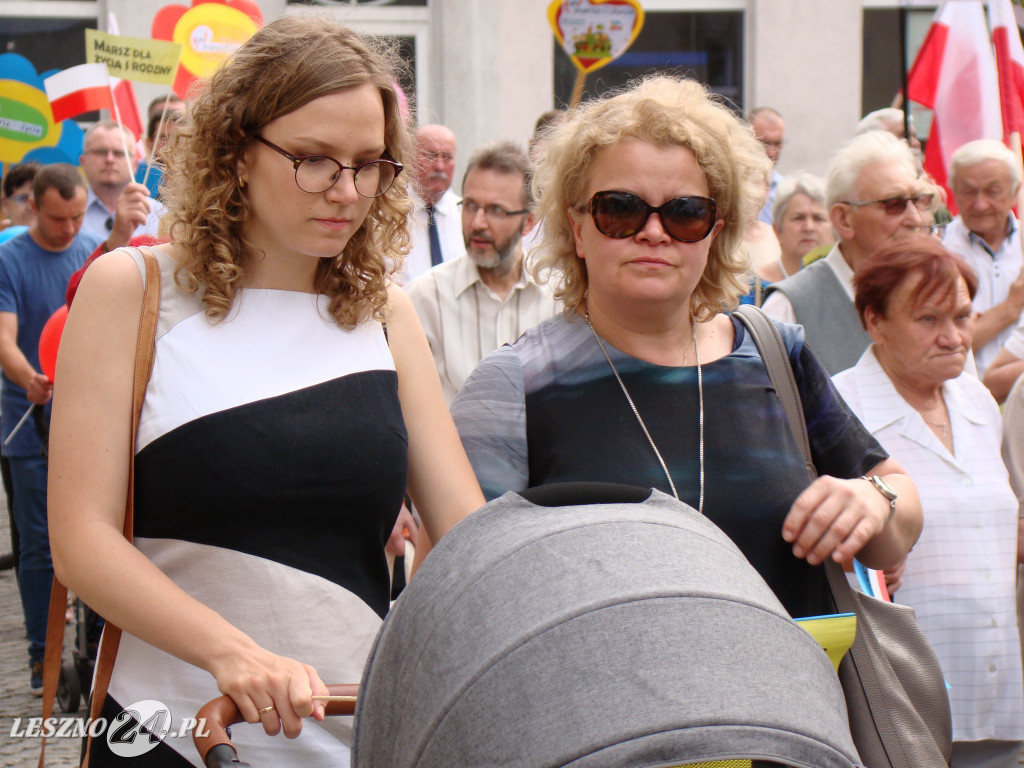 Marsz dla życia i rodziny w Lesznie