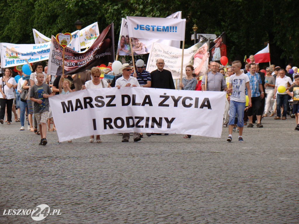 Marsz dla życia i rodziny w Lesznie