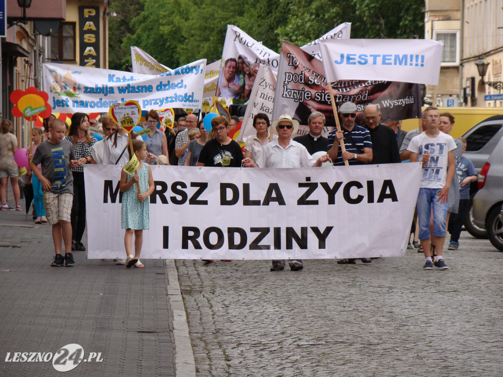 Marsz dla życia i rodziny w Lesznie