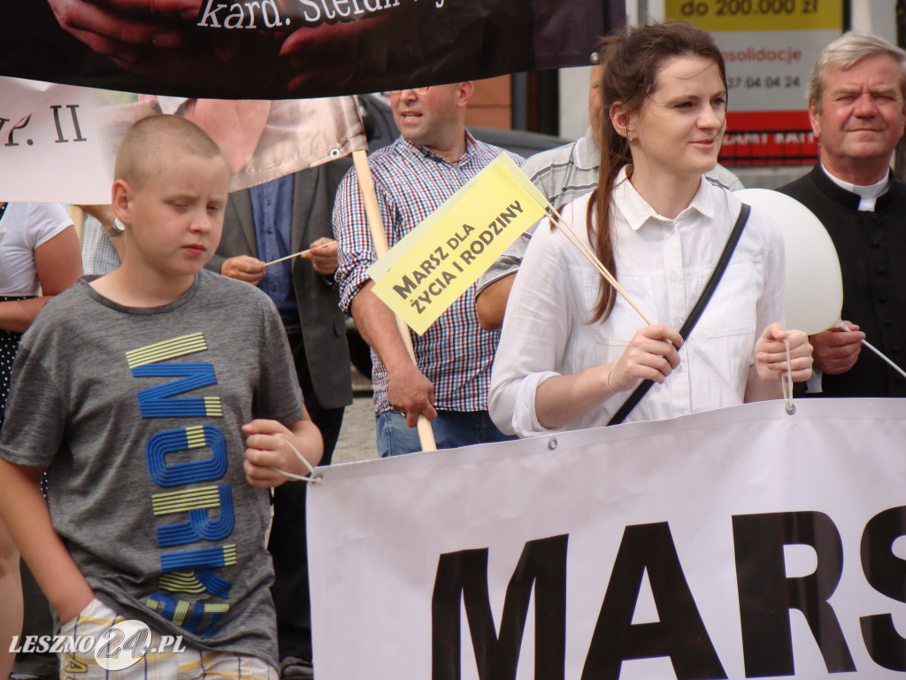 Marsz dla życia i rodziny w Lesznie