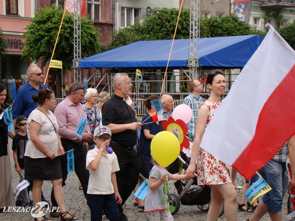 Marsz dla życia i rodziny w Lesznie