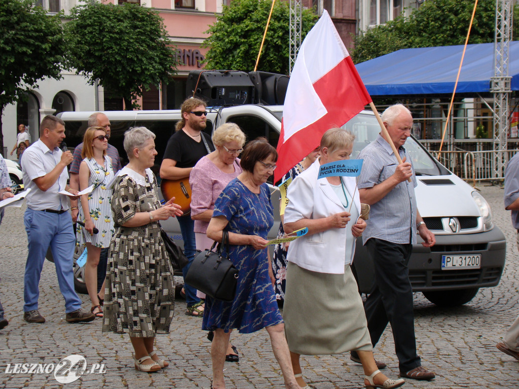 Marsz dla życia i rodziny w Lesznie