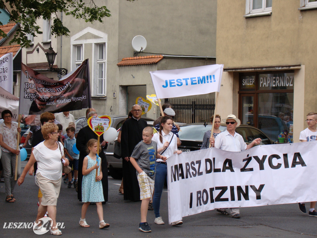 Marsz dla życia i rodziny w Lesznie
