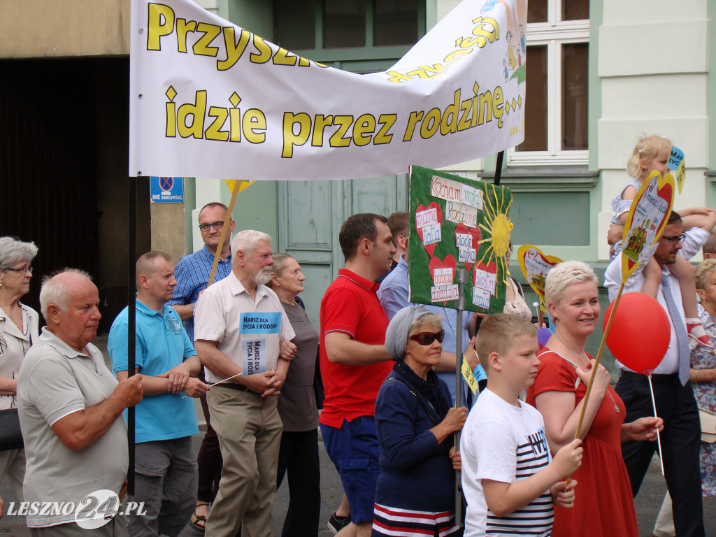 Marsz dla życia i rodziny w Lesznie