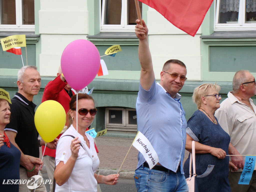 Marsz dla życia i rodziny w Lesznie