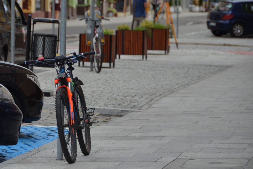 Brak parkingów rowerowych na ul. Słowiańskiej