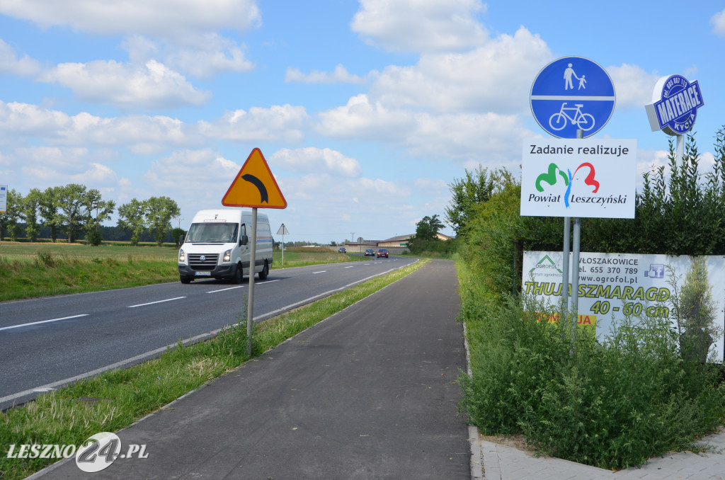 Ścieżka rowerowa Gołanice- Włoszakowice