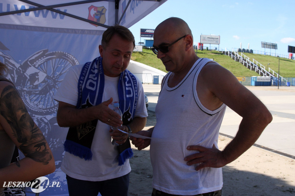 Bilet za krew. Akcja w Alei Gwiazd Żużla