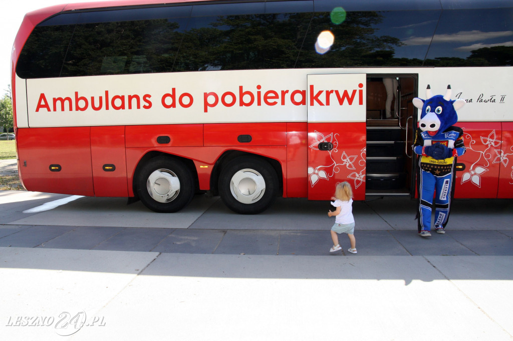 Bilet za krew. Akcja w Alei Gwiazd Żużla