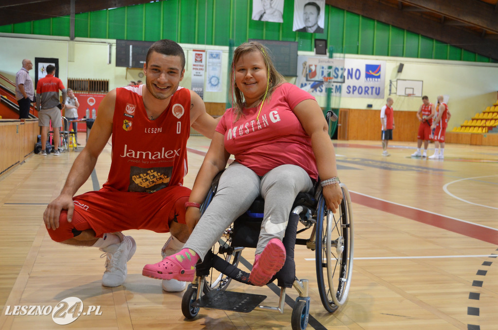 Trening koszykarzy Jamalex Polonii Leszno