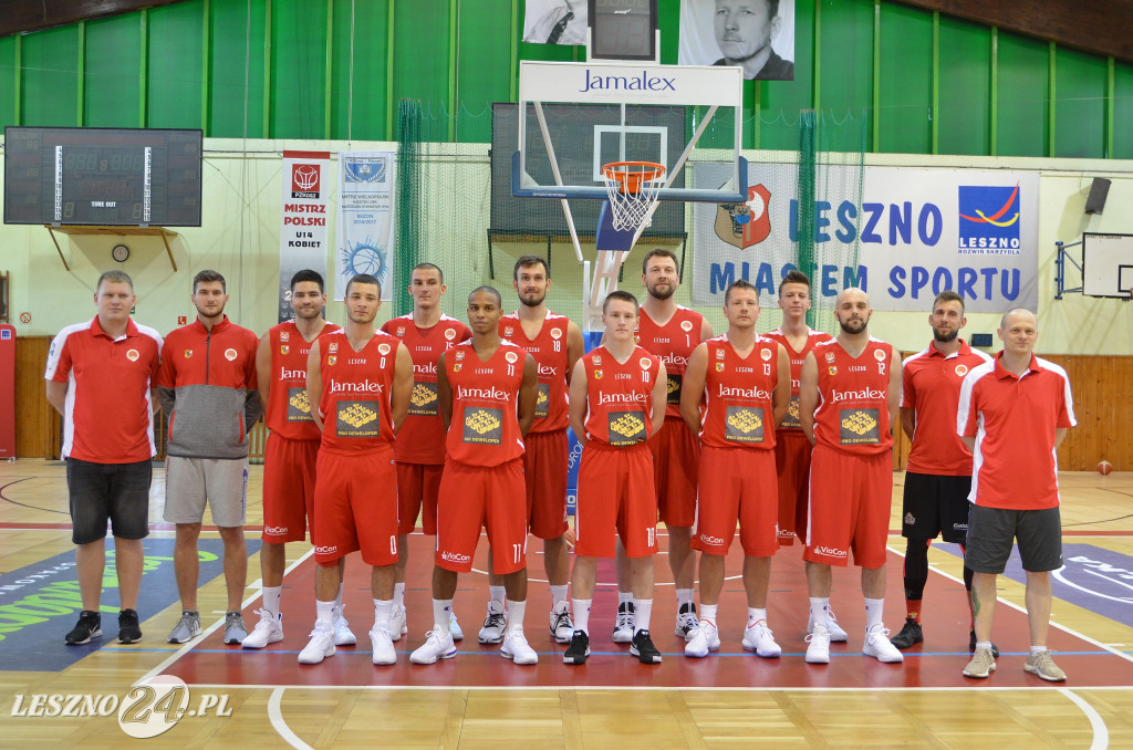 Trening koszykarzy Jamalex Polonii Leszno