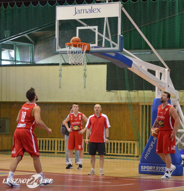 Trening koszykarzy Jamalex Polonii Leszno