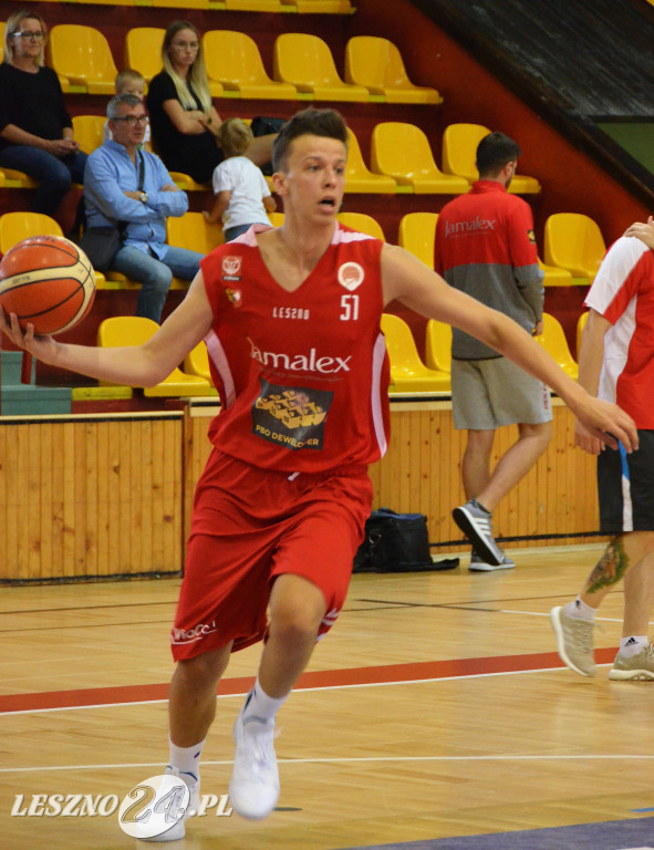 Trening koszykarzy Jamalex Polonii Leszno