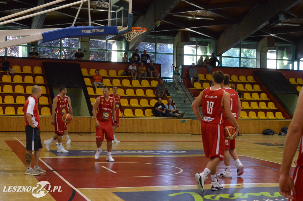 Trening koszykarzy Jamalex Polonii Leszno