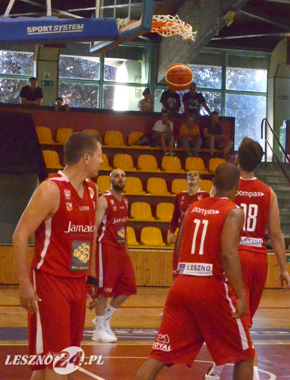 Trening koszykarzy Jamalex Polonii Leszno