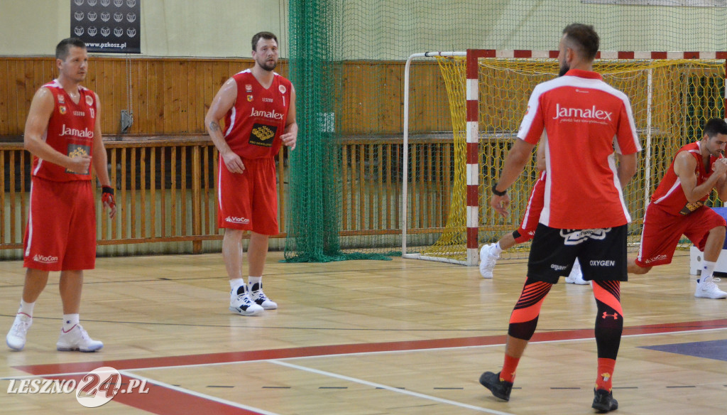 Trening koszykarzy Jamalex Polonii Leszno