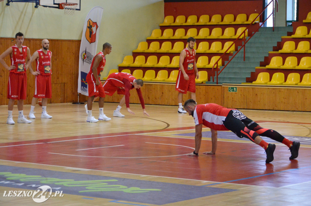 Trening koszykarzy Jamalex Polonii Leszno