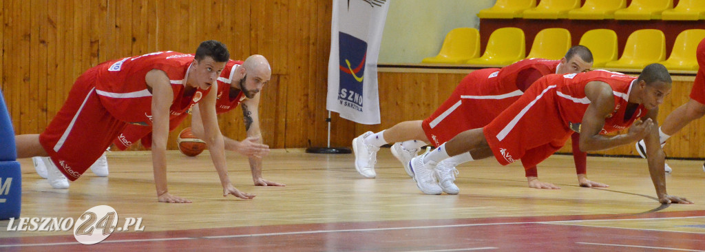 Trening koszykarzy Jamalex Polonii Leszno