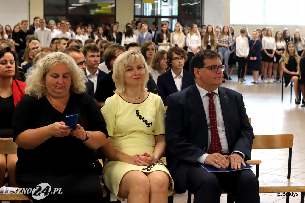 Inauguracja roku szkolnego w II LO w Lesznie