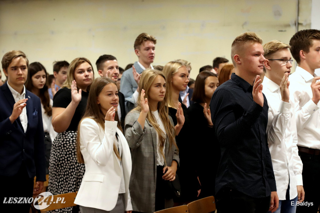 Inauguracja roku szkolnego w II LO w Lesznie