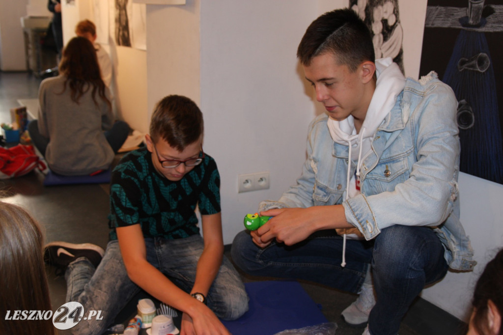 Uczniowie SP 3 w Galerii MBWA