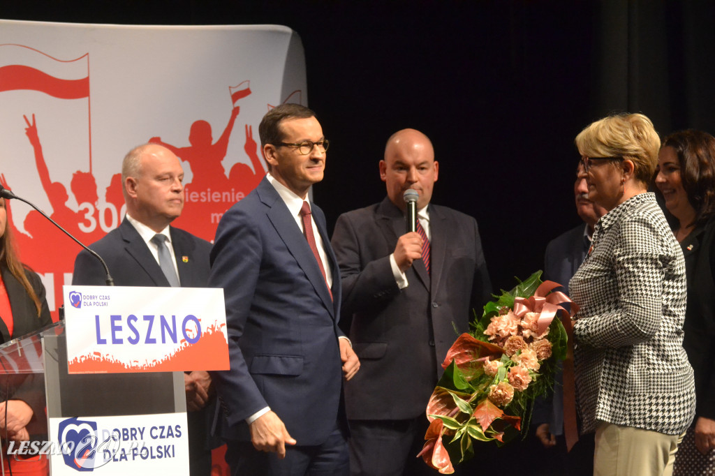 Premier odwiedził Leszno