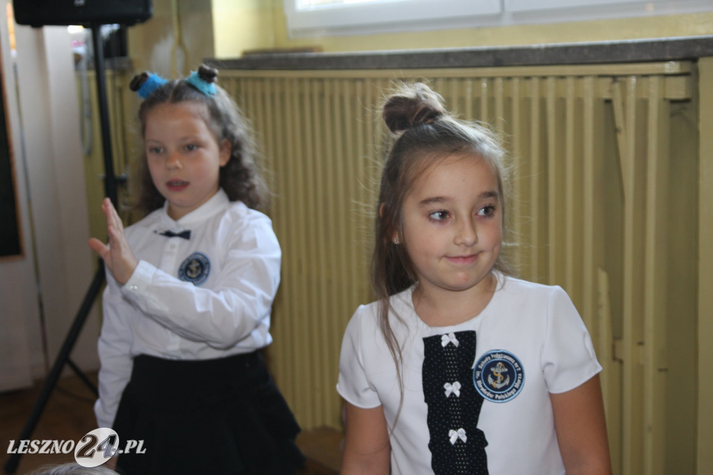 Pasowanie w SP nr 2 w Lesznie